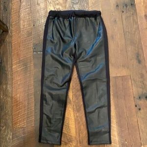 Girls faux leather legging